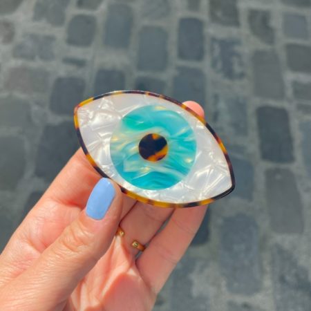 Eye Hair Claw – Blue